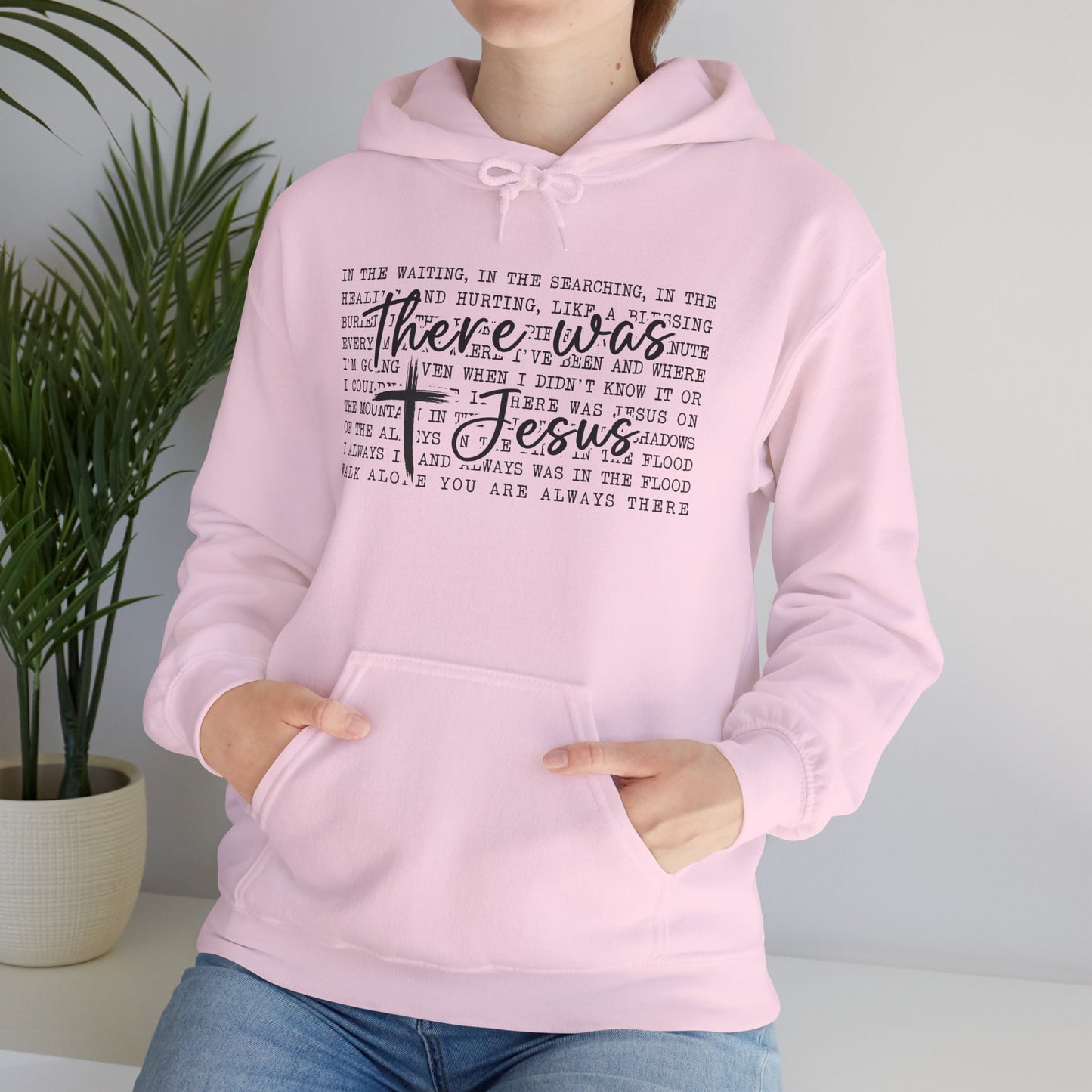 There Was Jesus Faith Pullover