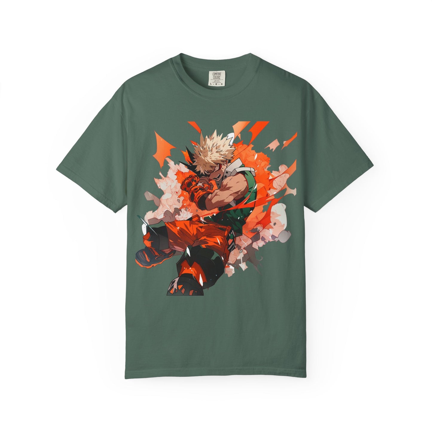 Anime Action T-Shirt — Bakugo Graphic Tee