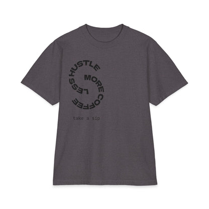 Coffee Hustle T-Shirt — "Hustle More, Less Coffee"