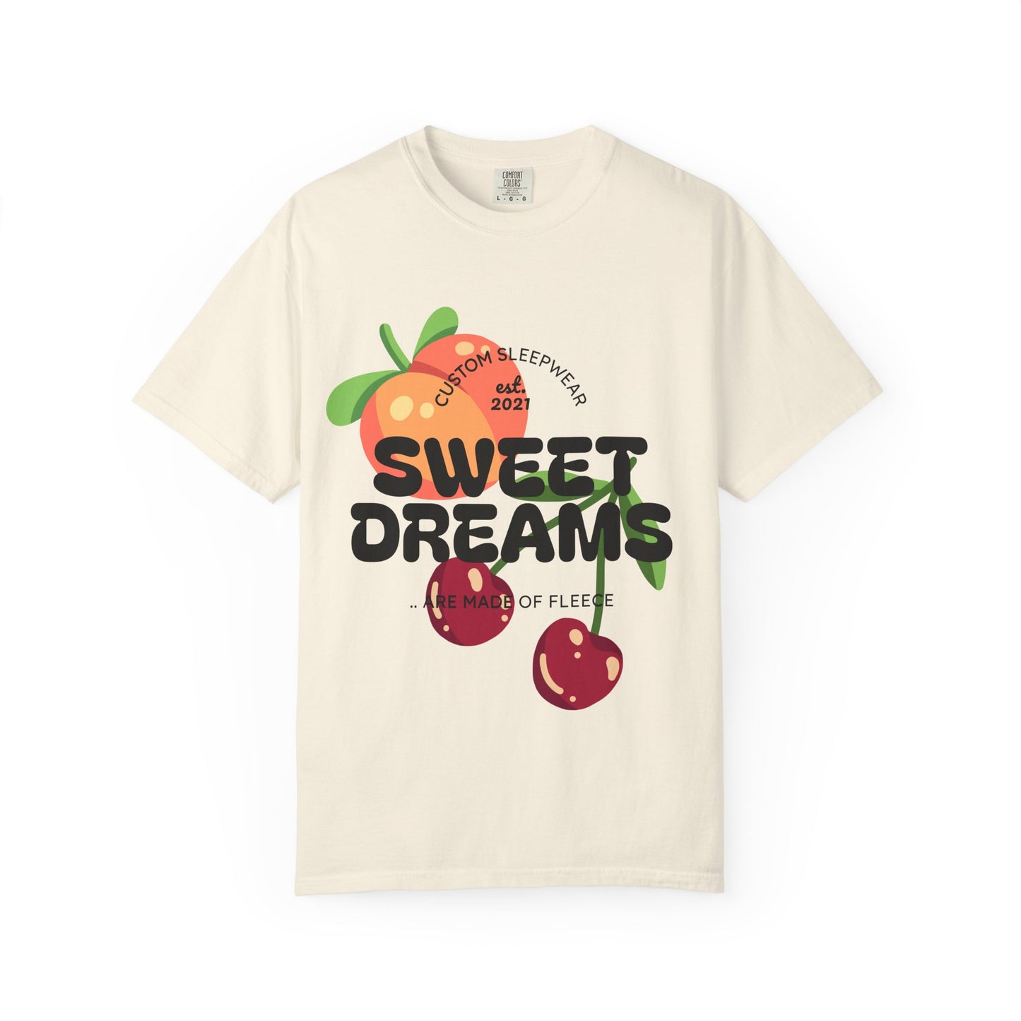 Sweet Dreams Fruit Graphic T-Shirt