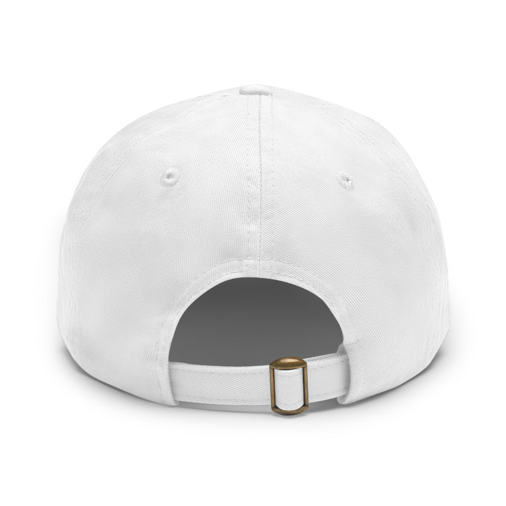 Dad Hat Leather Patch "I'M DAD"