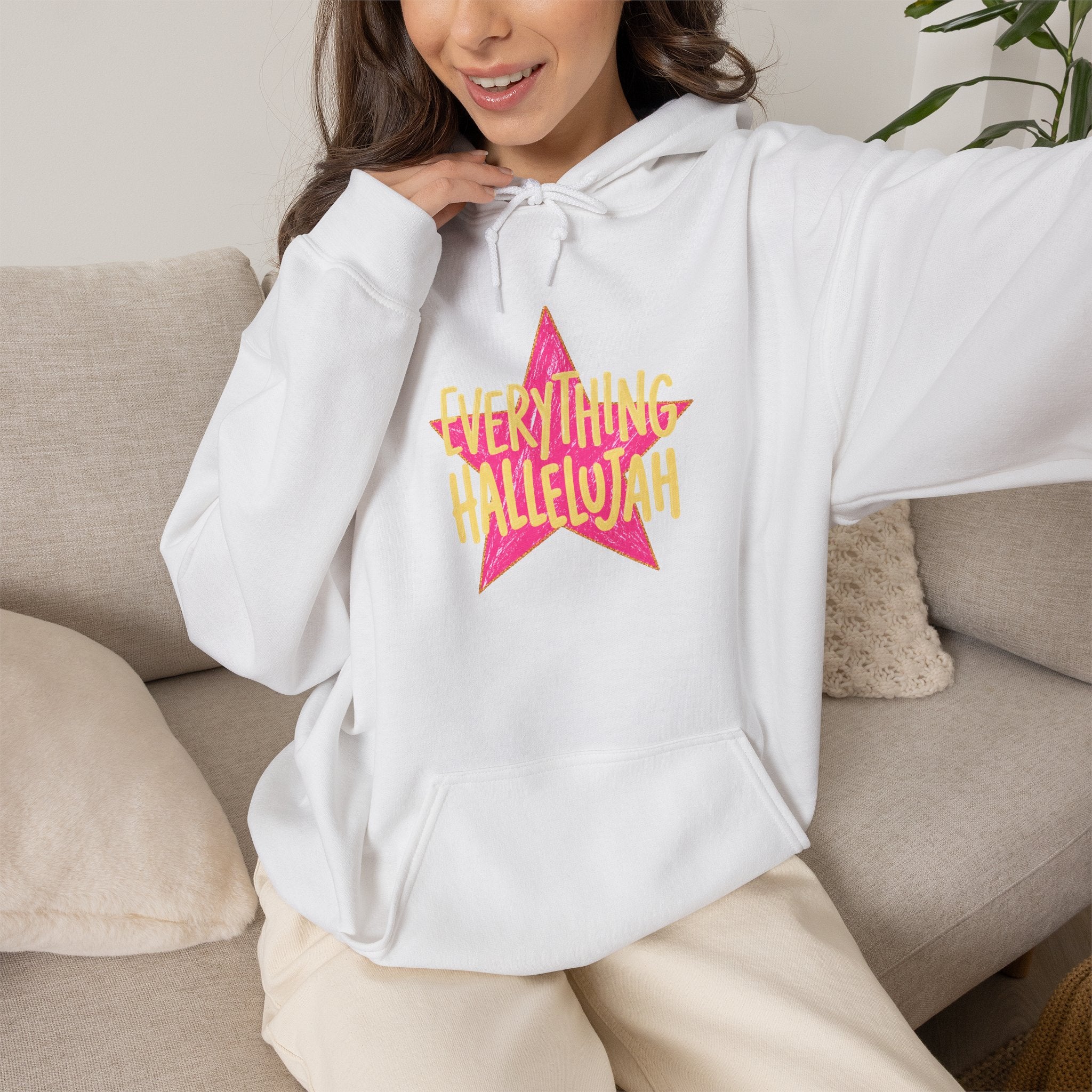 Everything Hallelujah Star Hoodie