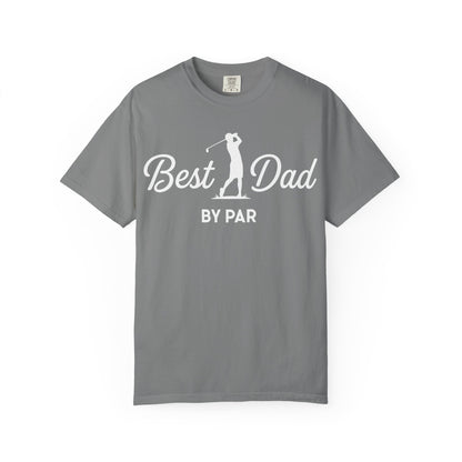 Best Dad By Par - Father’s Day Golfing Dad Tee