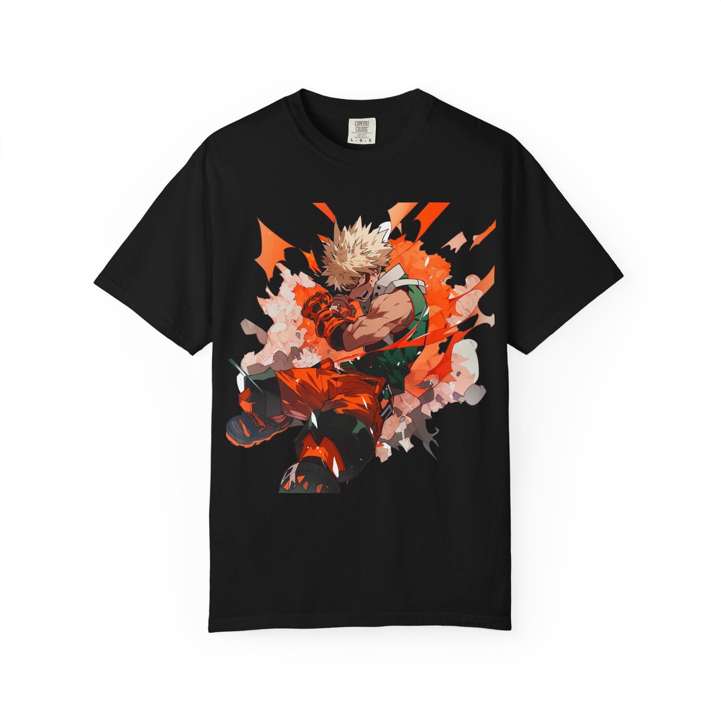 Anime Action T-Shirt — Bakugo Graphic Tee
