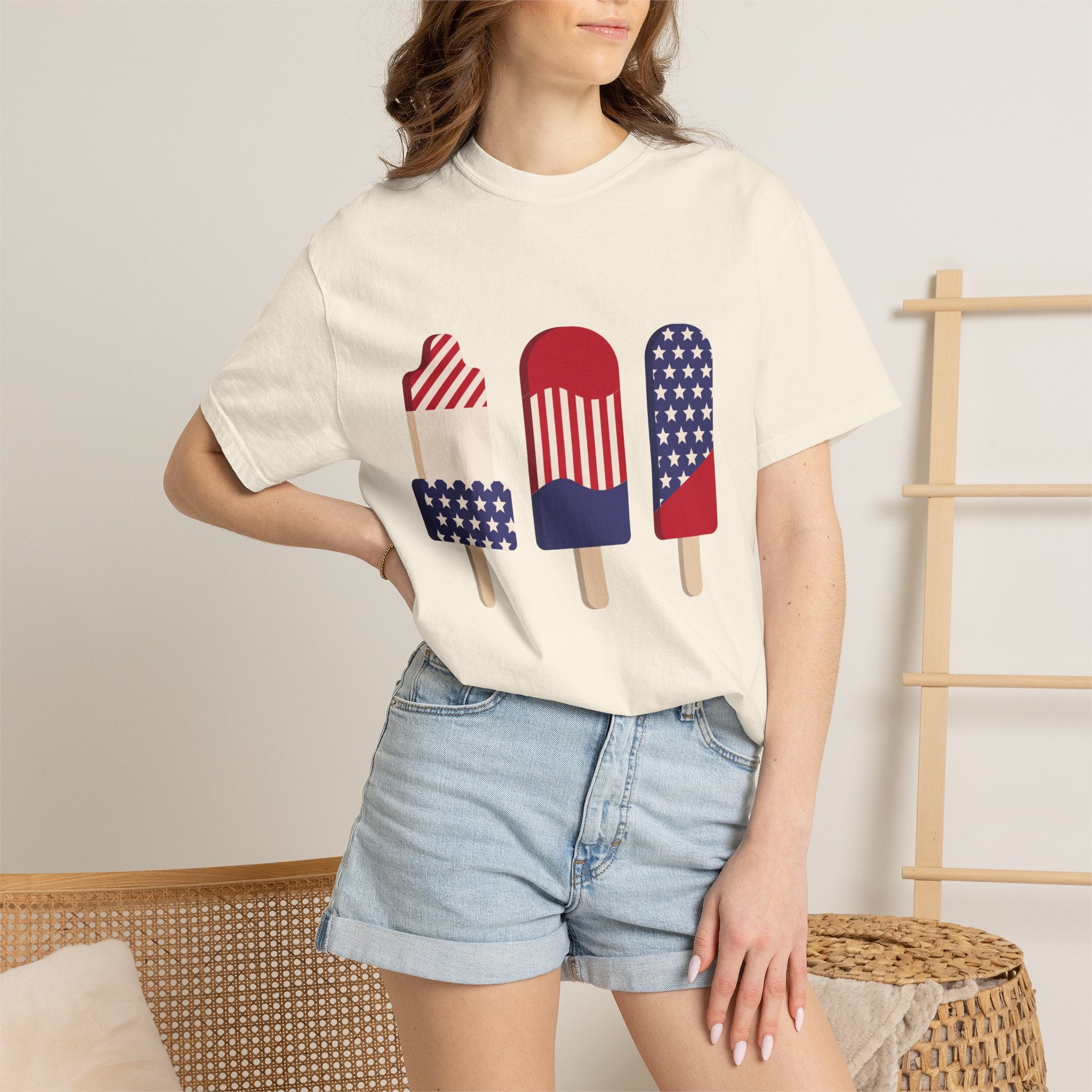 American Flag Popsicle T-Shirt