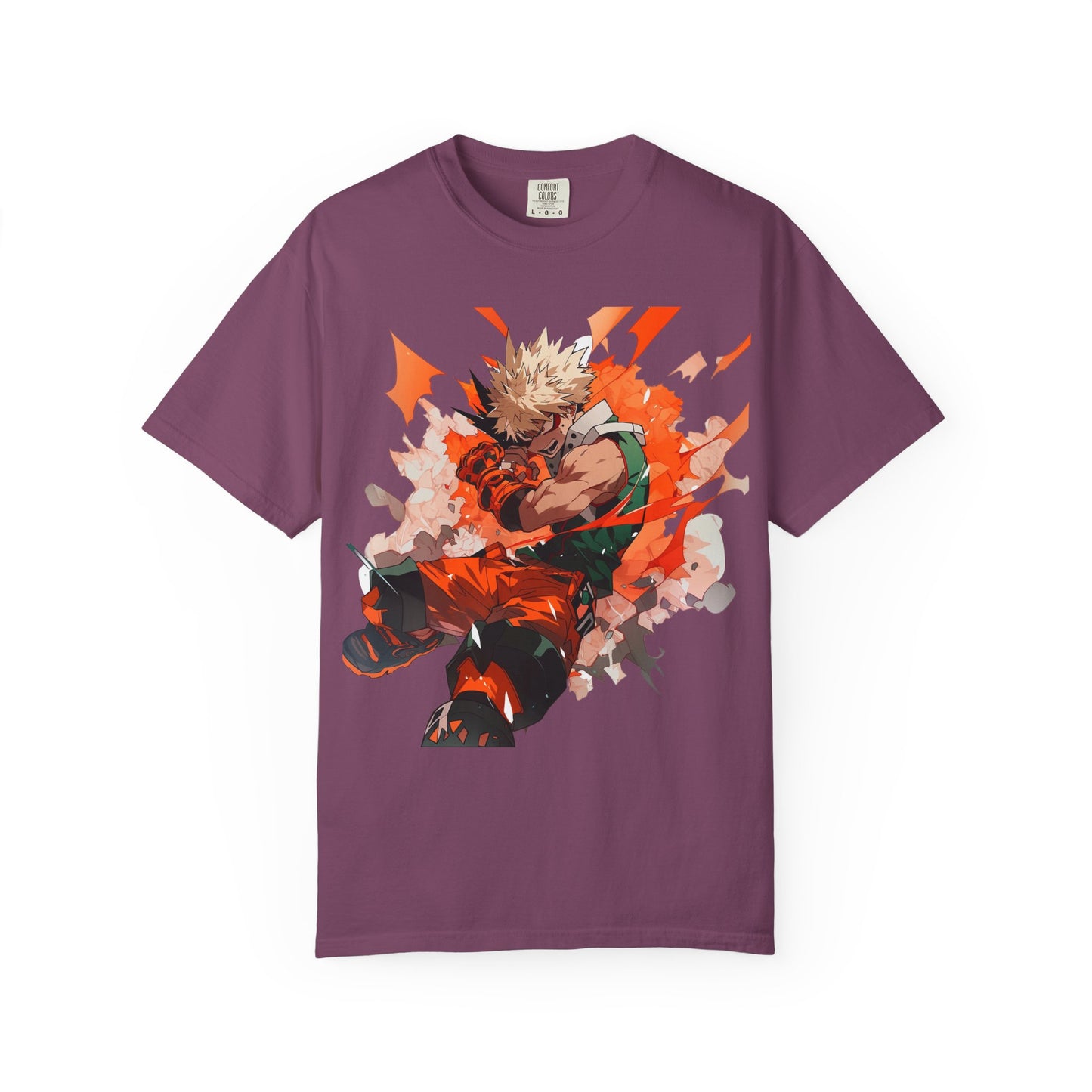 Anime Action T-Shirt — Bakugo Graphic Tee