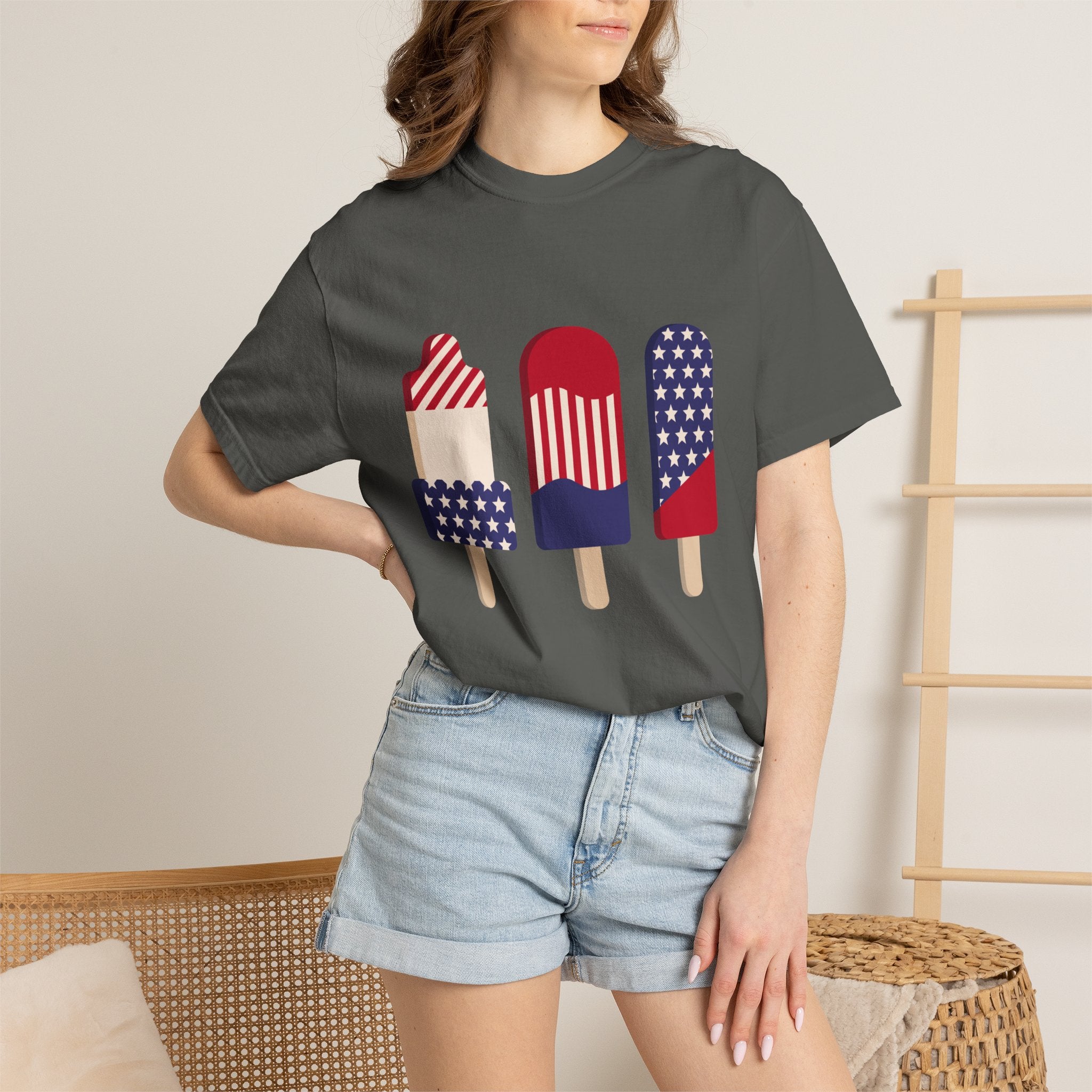 American Flag Popsicle T-Shirt