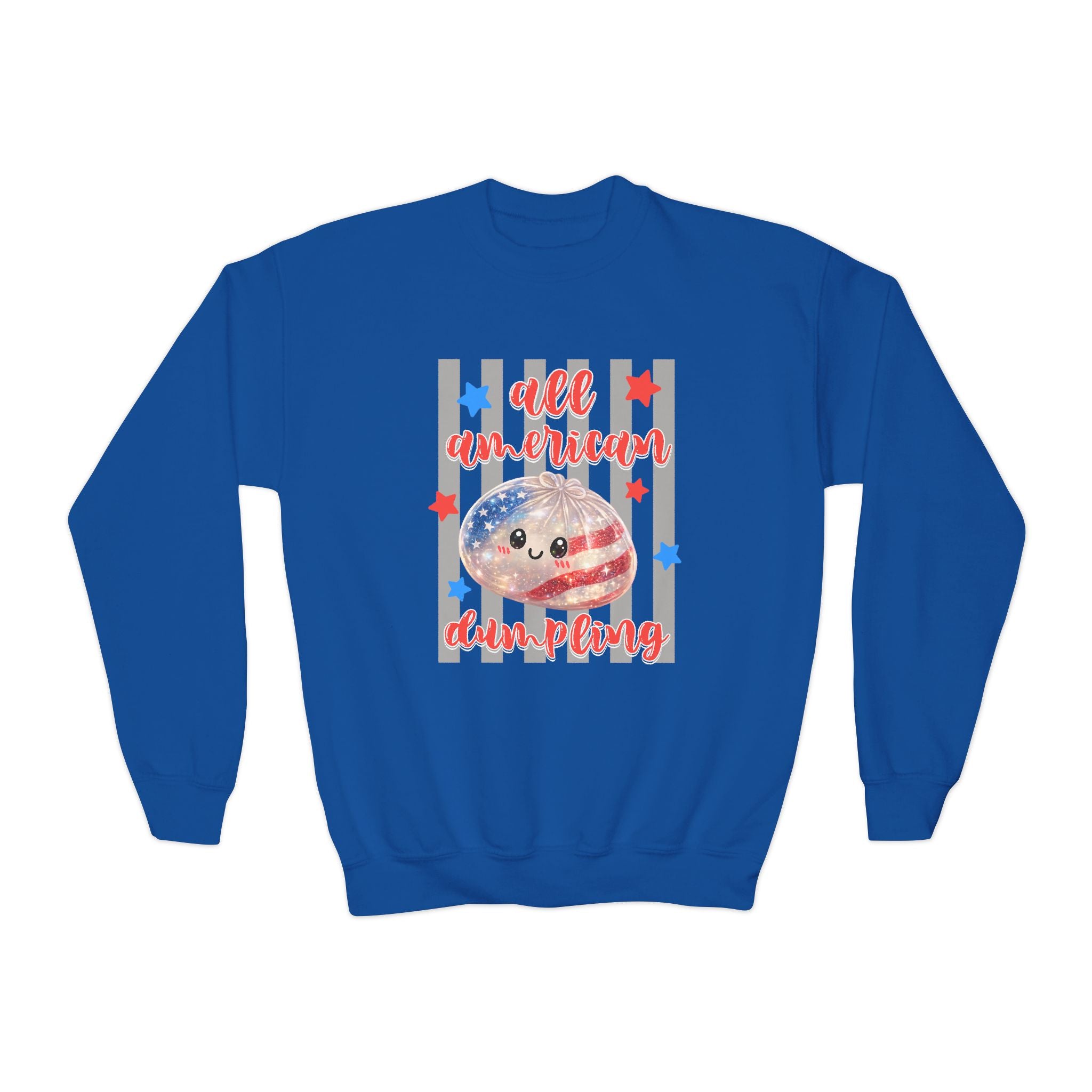 Youth Crewneck  "All American Dumpling"  Sweatshirt