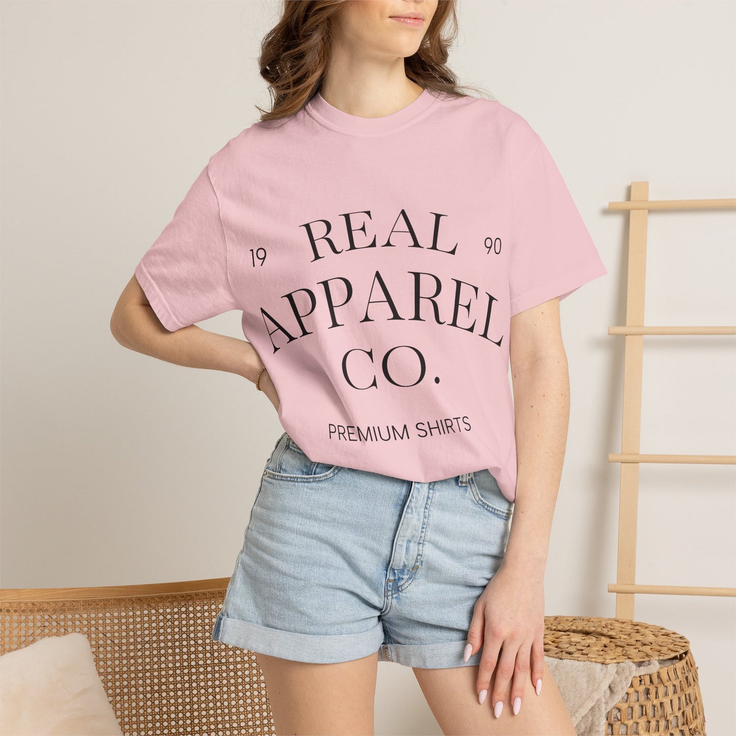 Real Apparel Co. Vintage Logo T-Shirt