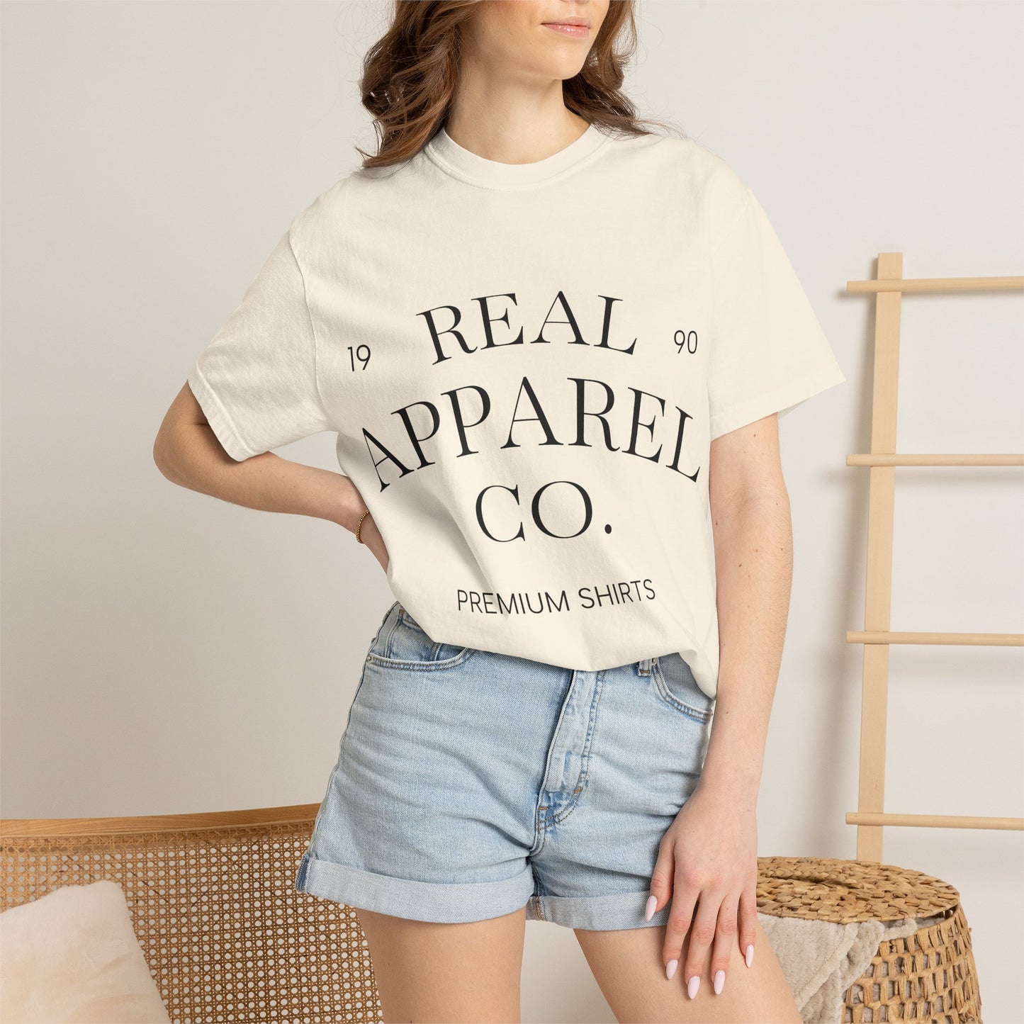 Real Apparel Co. Vintage Logo T-Shirt
