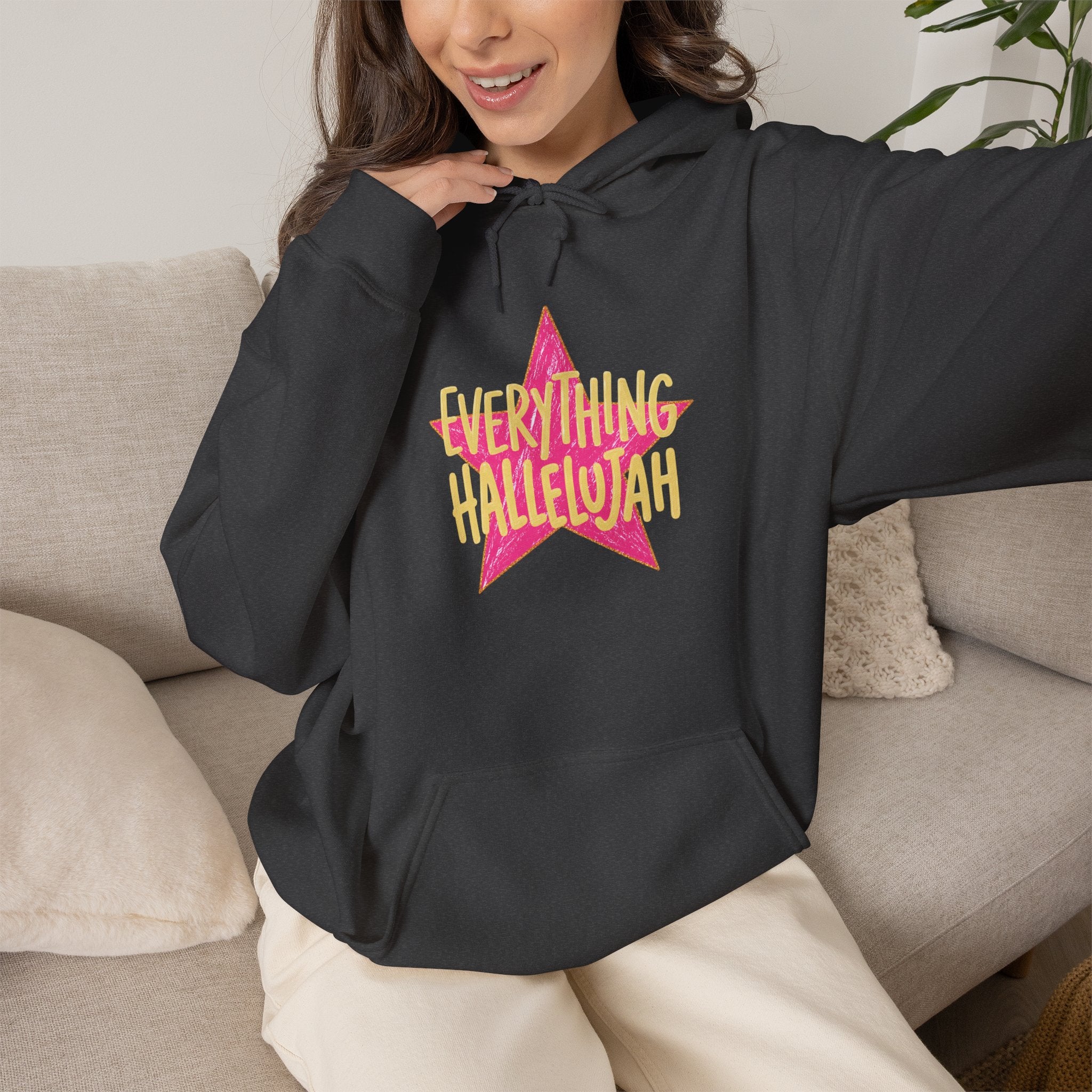 Everything Hallelujah Star Hoodie
