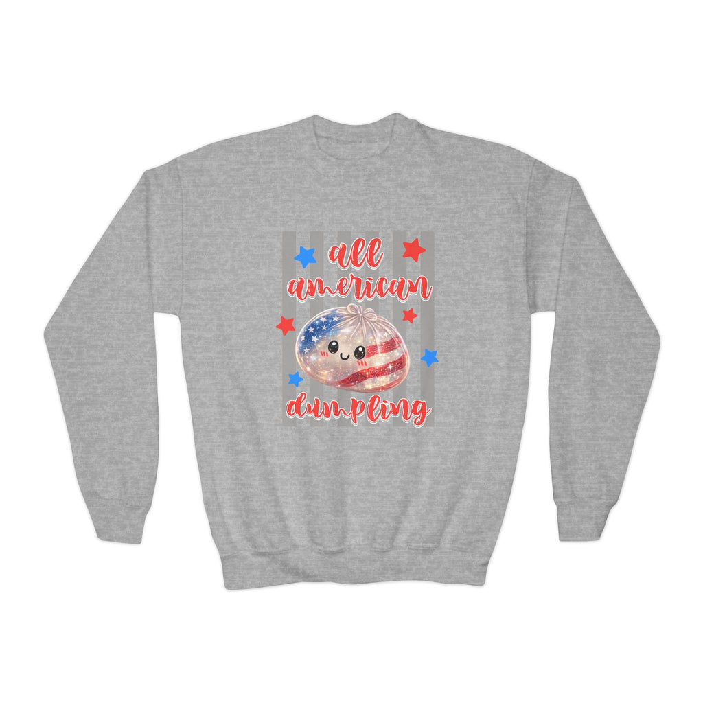 Youth Crewneck  "All American Dumpling"  Sweatshirt
