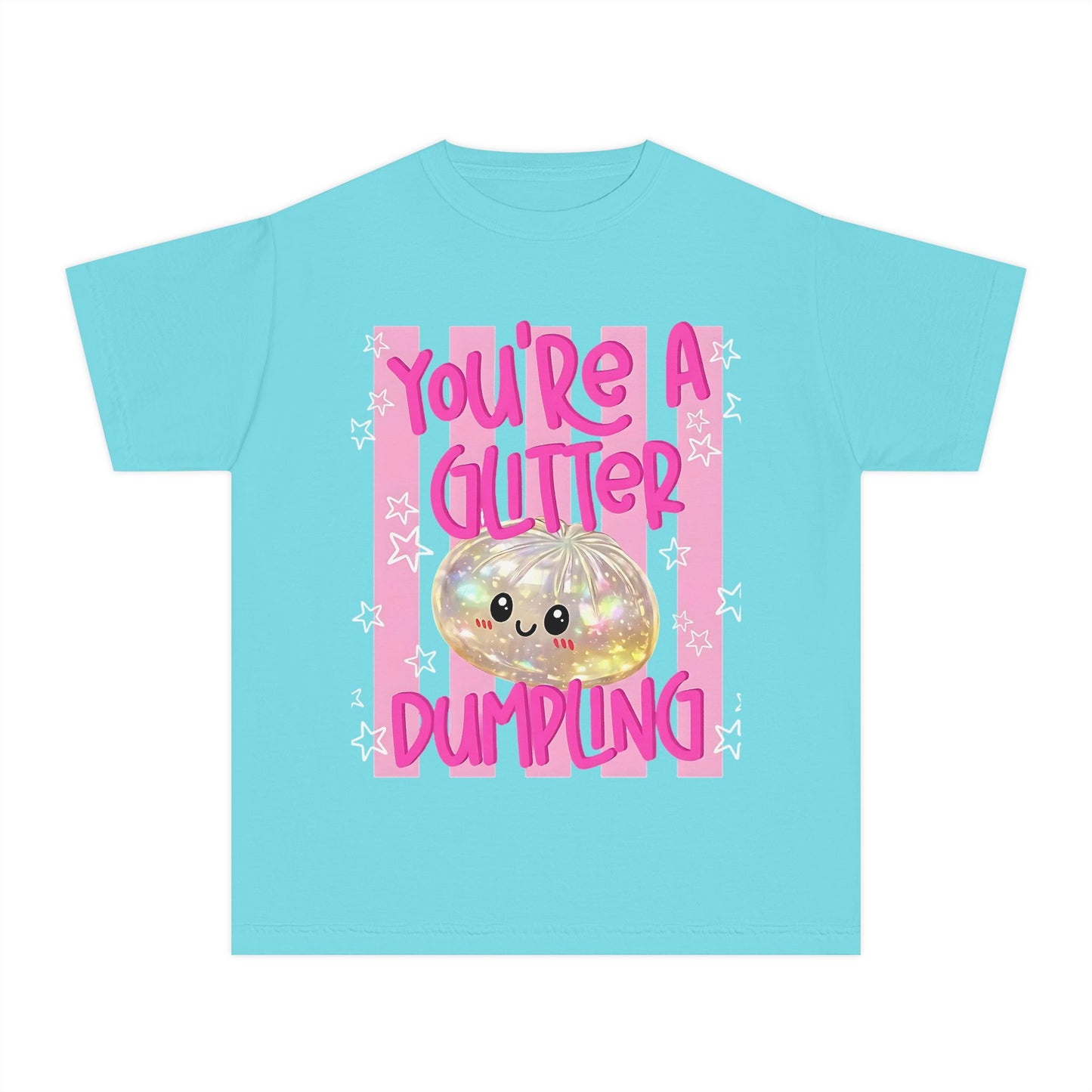 Youth Glitter Dumpling Tee — “You’re a Glitter Dumpling”