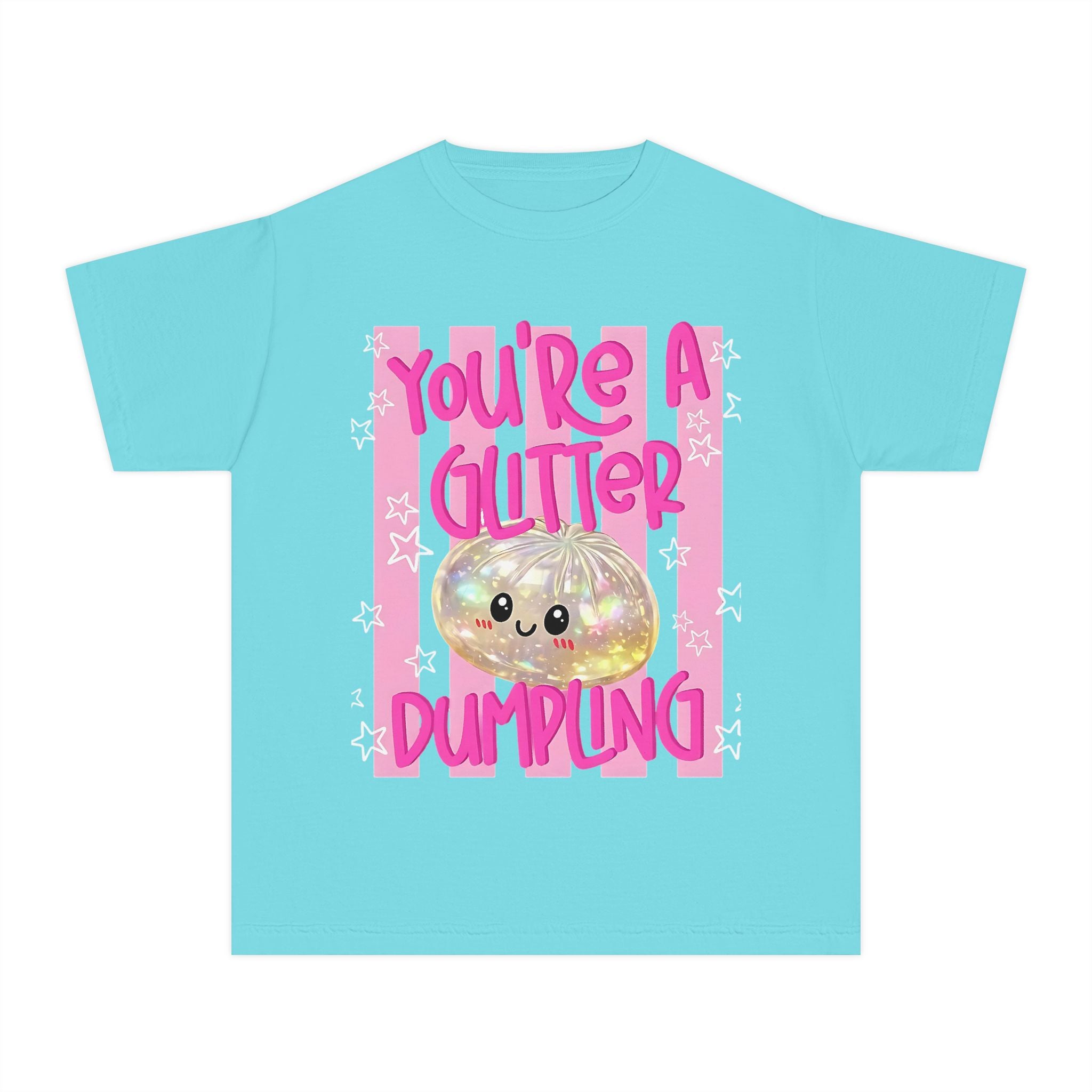 Youth Glitter Dumpling Tee — “You’re a Glitter Dumpling”