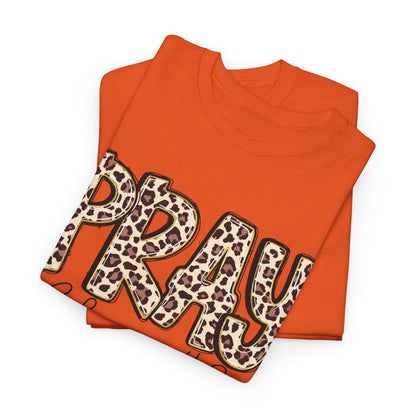 Pray Leopard Tee "Colossians 4:2"