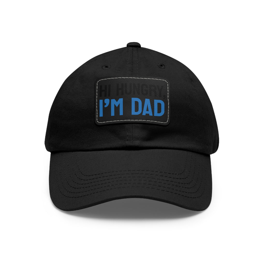 Dad Hat Leather Patch "I'M DAD"