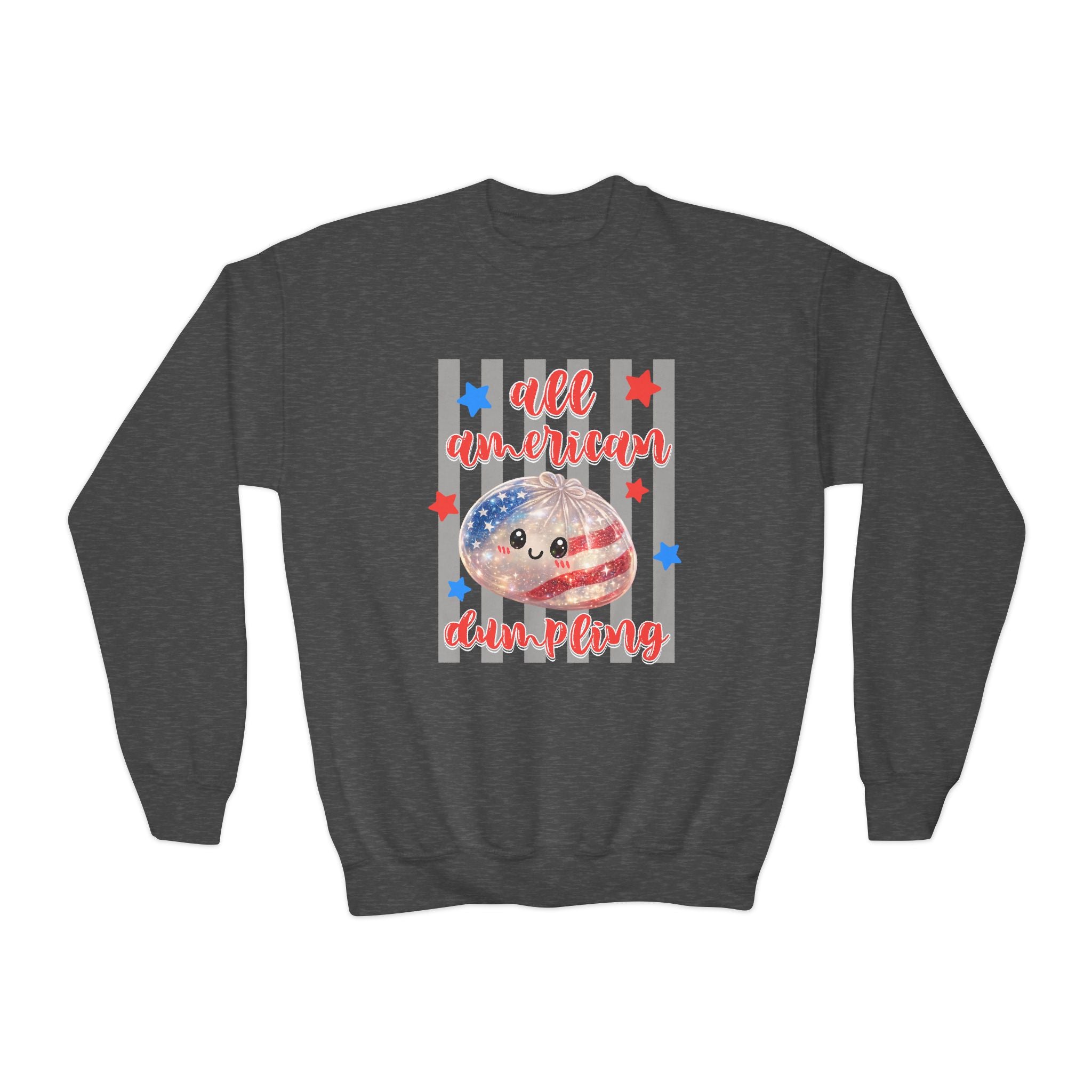 Youth Crewneck  "All American Dumpling"  Sweatshirt