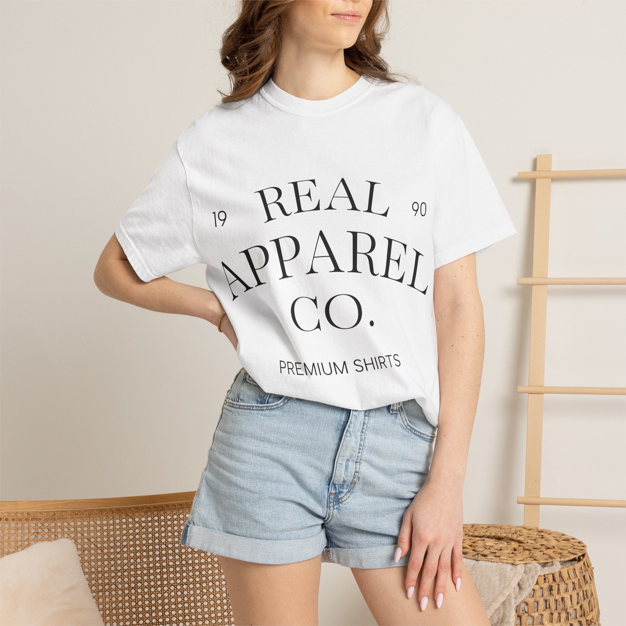 Real Apparel Co. Vintage Logo T-Shirt