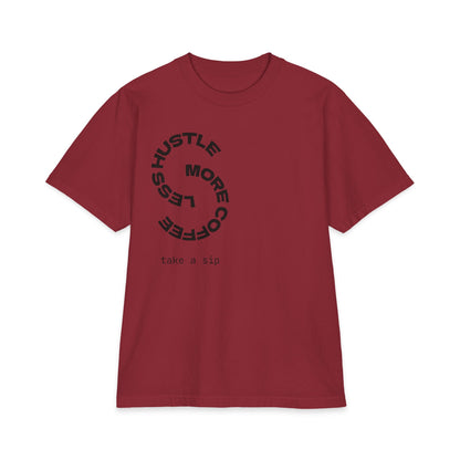 Coffee Hustle T-Shirt — "Hustle More, Less Coffee"