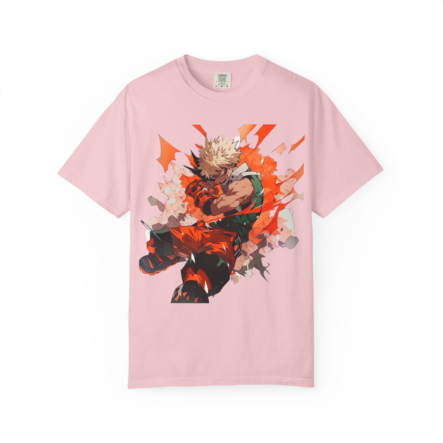 Anime Action T-Shirt — Bakugo Graphic Tee