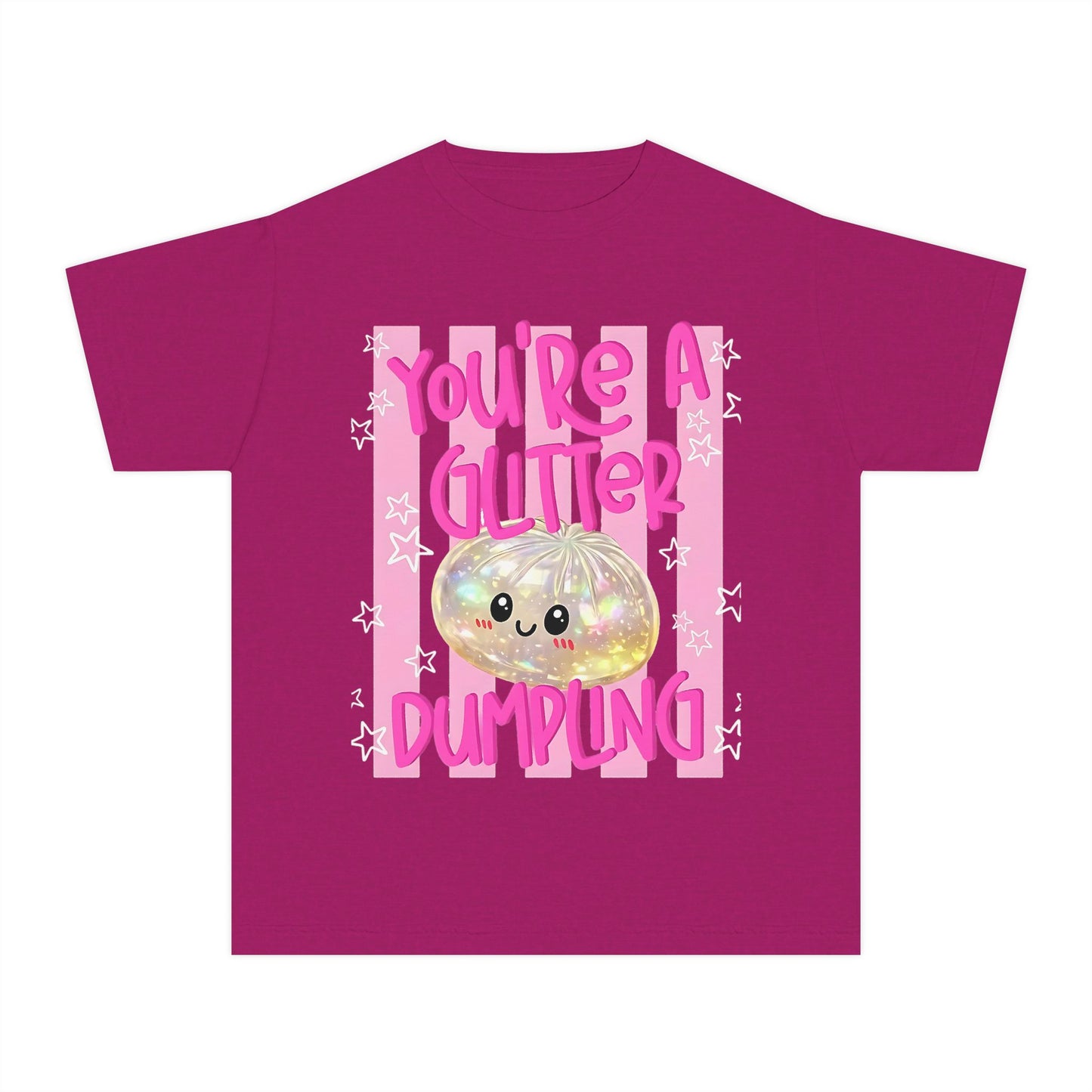 Youth Glitter Dumpling Tee — “You’re a Glitter Dumpling”