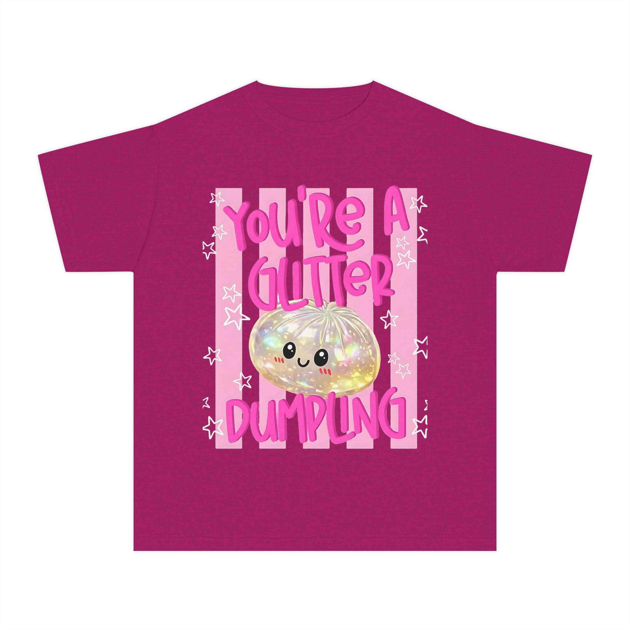 Youth Glitter Dumpling Tee — “You’re a Glitter Dumpling”