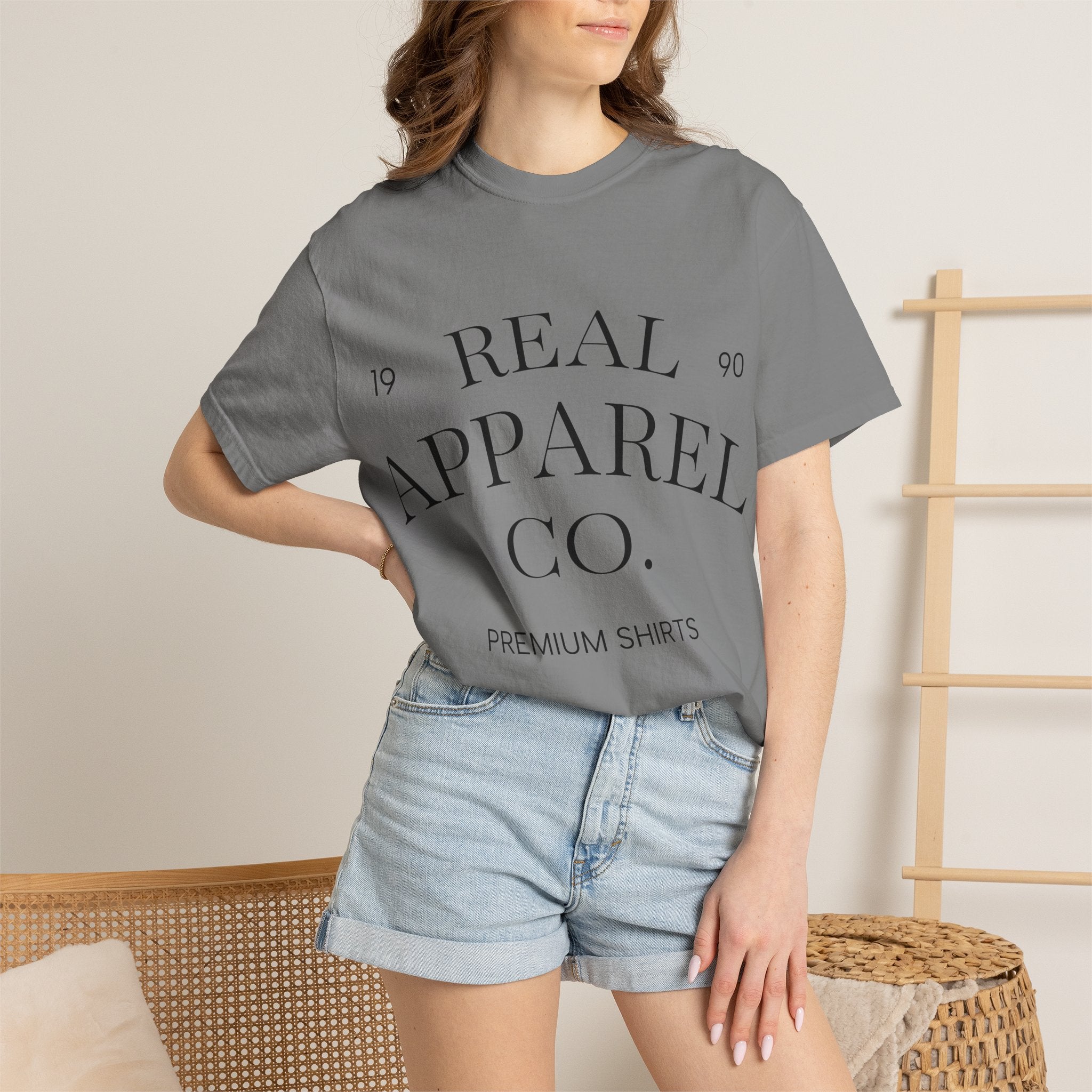 Real Apparel Co. Vintage Logo T-Shirt