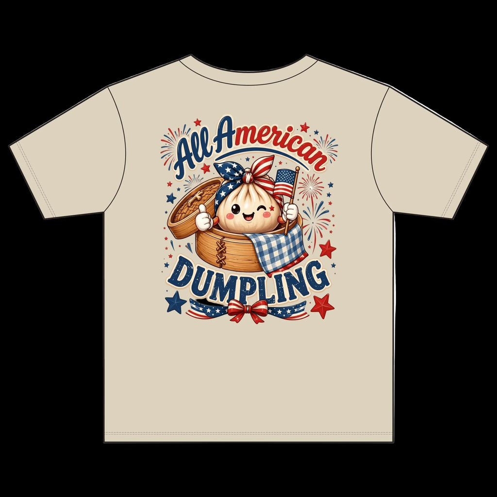 Dumpling Patriotic Kids T-Shirt 4th of July