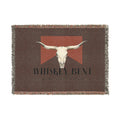 Longhorn Skull Woven Blanket