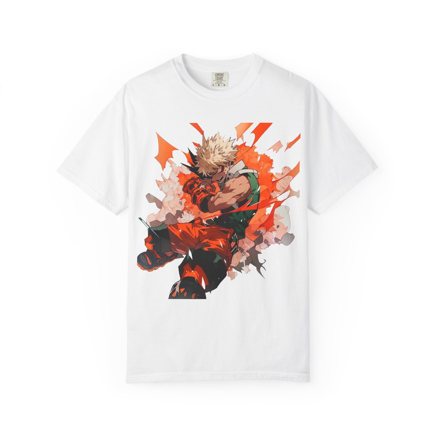 Anime Action T-Shirt — Bakugo Graphic Tee