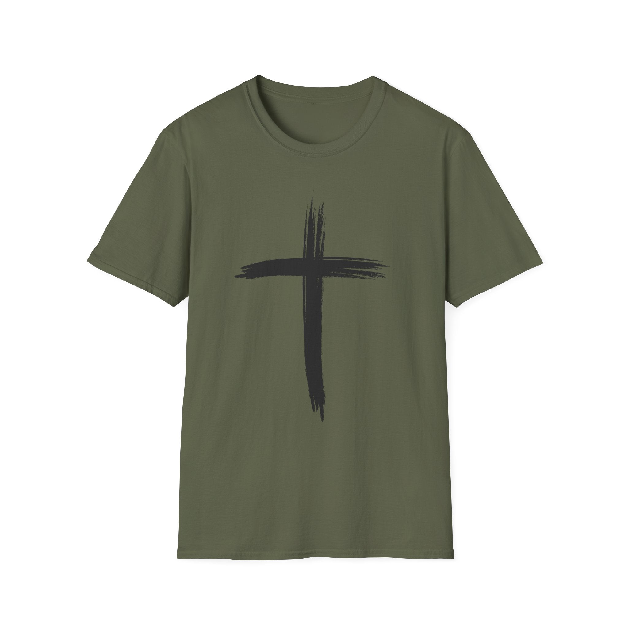 Brushstroke Cross T-Shirt