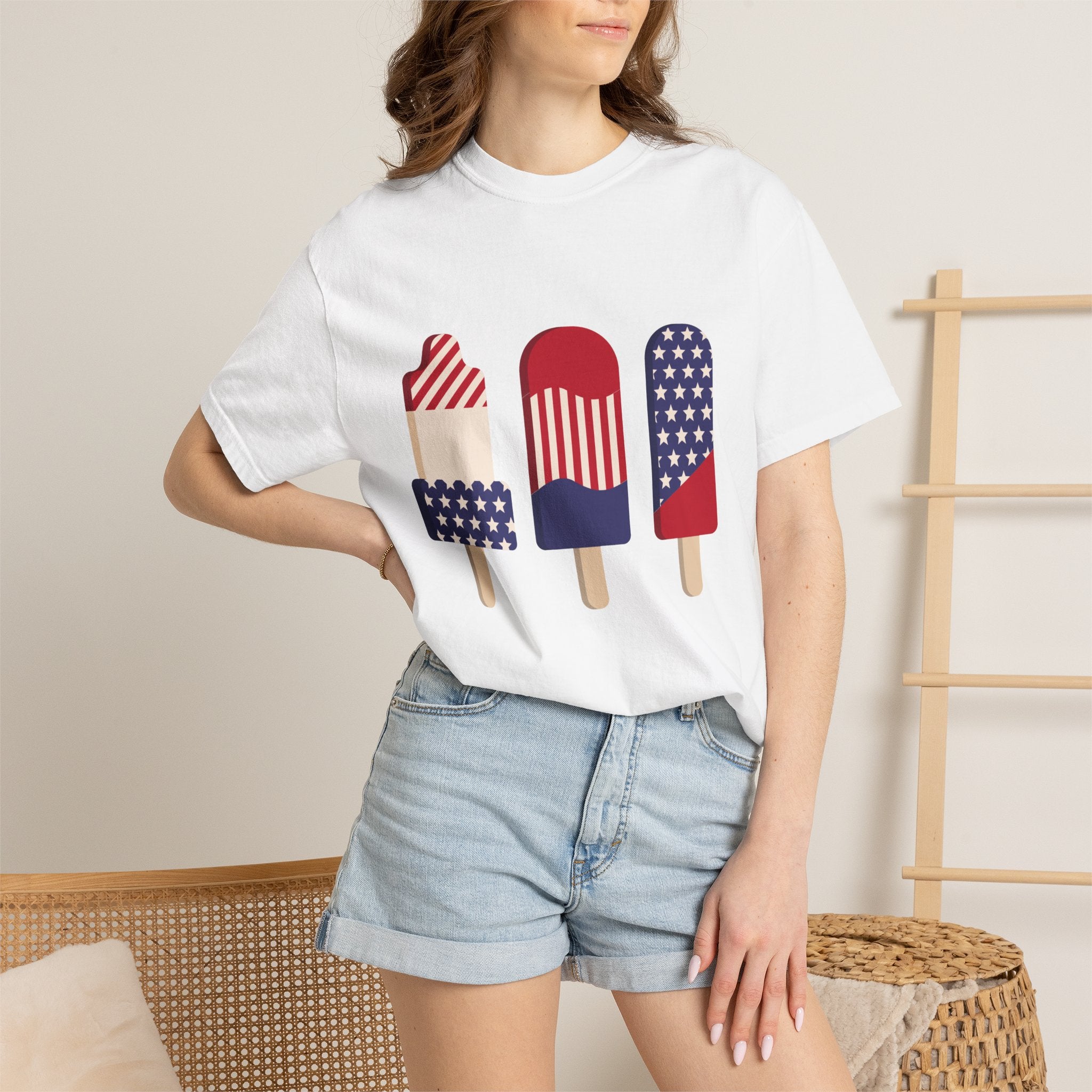 American Flag Popsicle T-Shirt