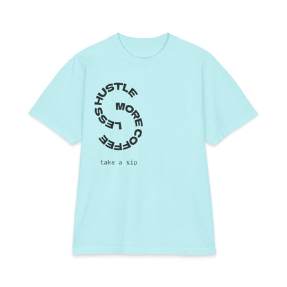 Coffee Hustle T-Shirt — "Hustle More, Less Coffee"