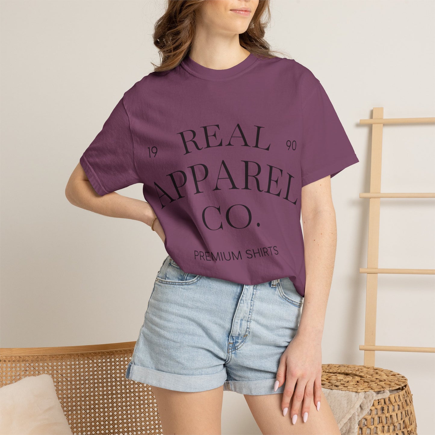 Real Apparel Co. Vintage Logo T-Shirt