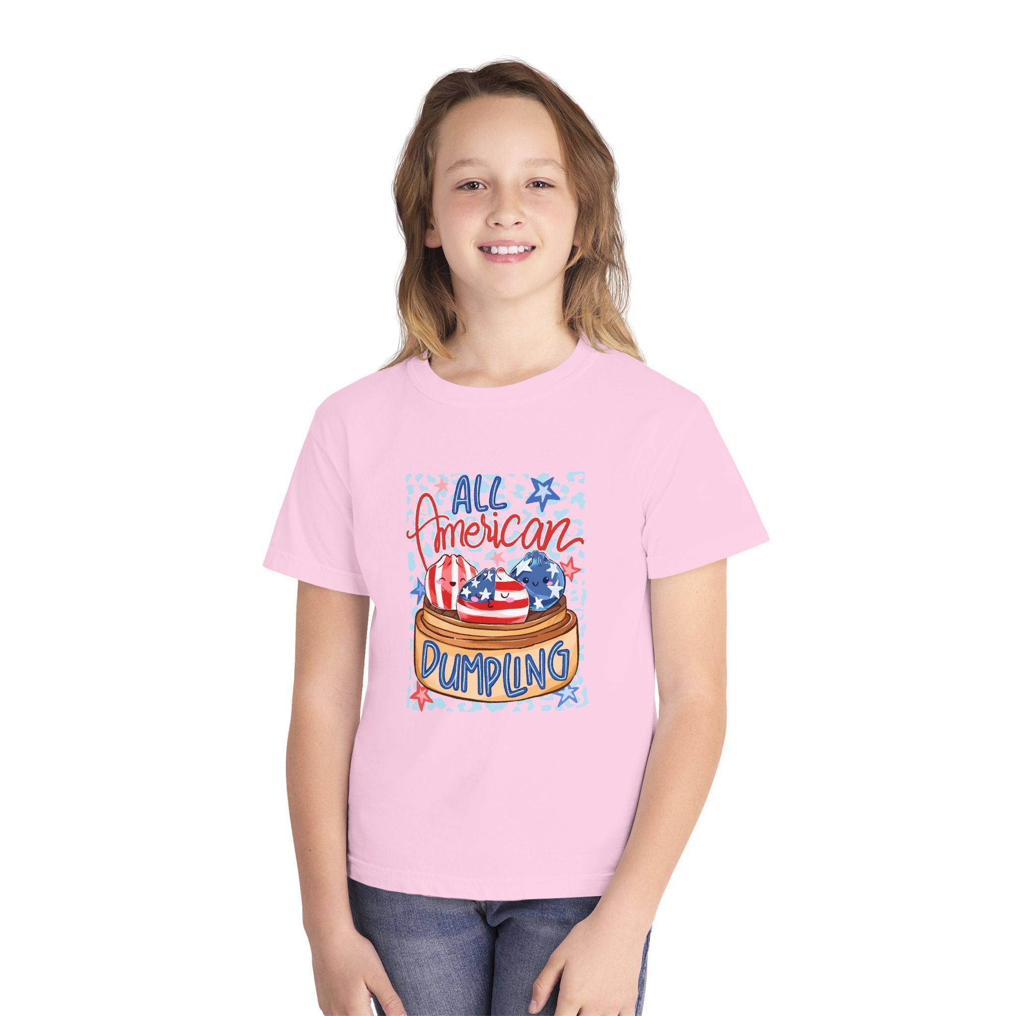 Youth Tee - "All American Dumpling"