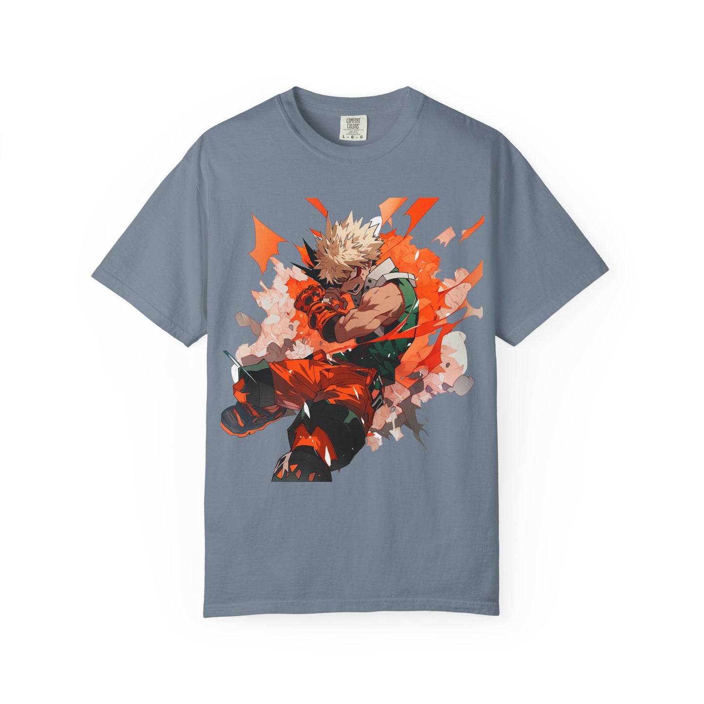 Anime Action T-Shirt — Bakugo Graphic Tee