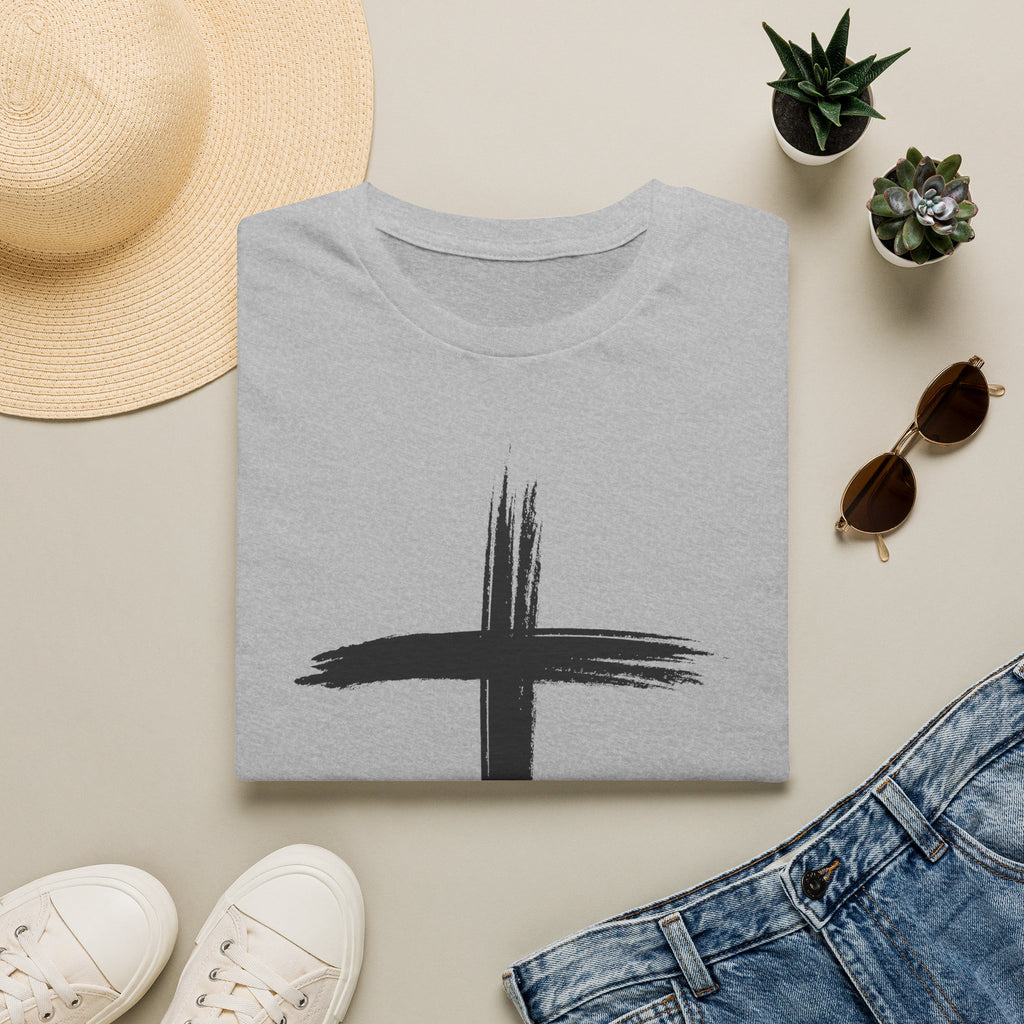 Brushstroke Cross T-Shirt