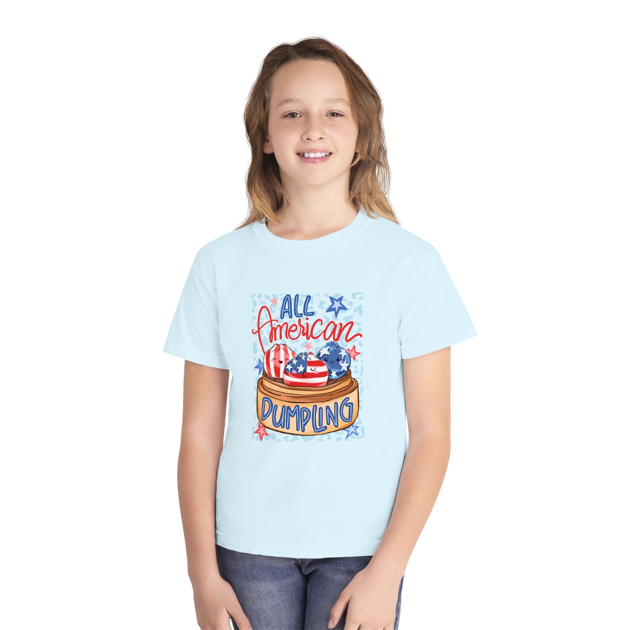 Youth Tee - "All American Dumpling"