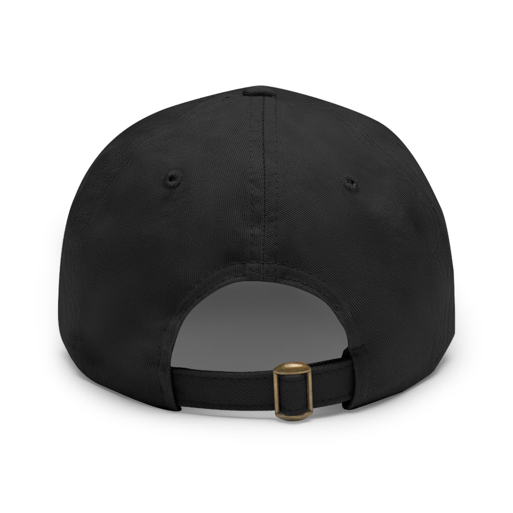 Dad Hat Leather Patch "I'M DAD"
