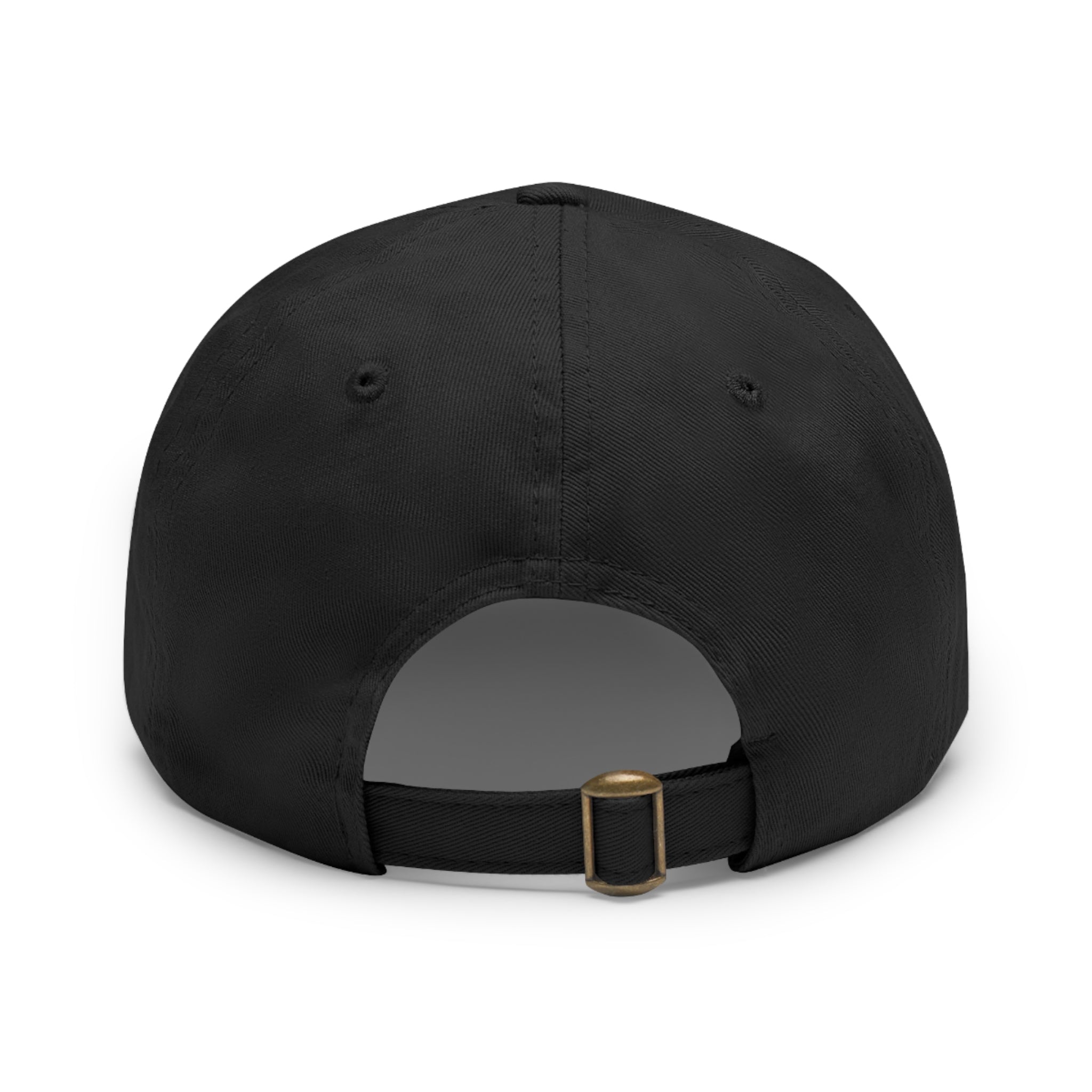 Dad Hat Leather Patch "I'M DAD"