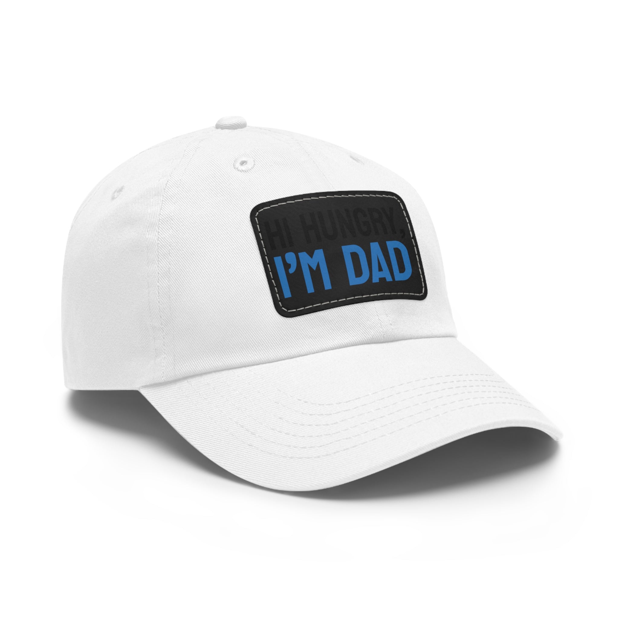 Dad Hat Leather Patch "I'M DAD"