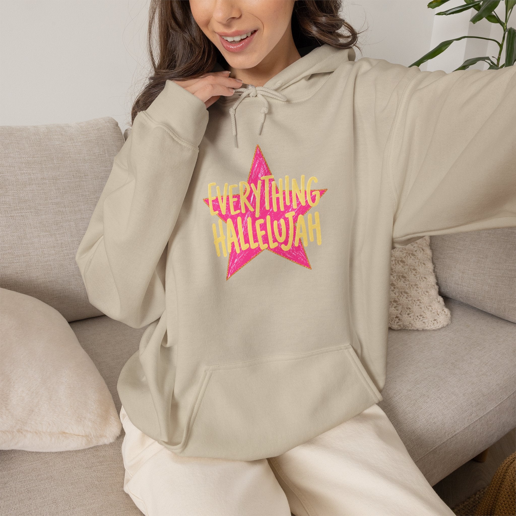 Everything Hallelujah Star Hoodie