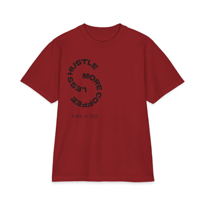 Coffee Hustle T-Shirt — "Hustle More, Less Coffee"