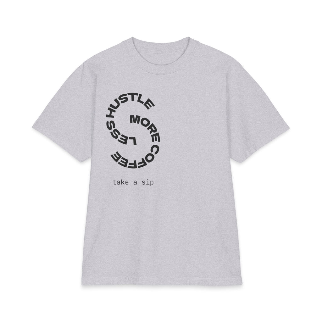 Coffee Hustle T-Shirt — "Hustle More, Less Coffee"