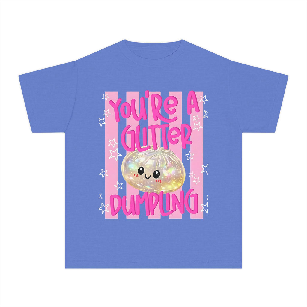 Youth Glitter Dumpling Tee — “You’re a Glitter Dumpling”
