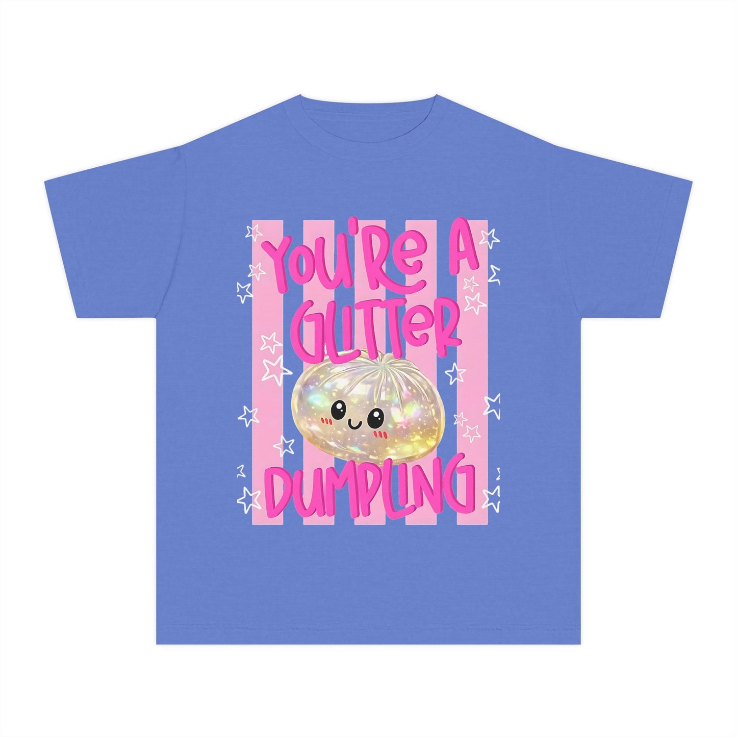 Youth Glitter Dumpling Tee — “You’re a Glitter Dumpling”