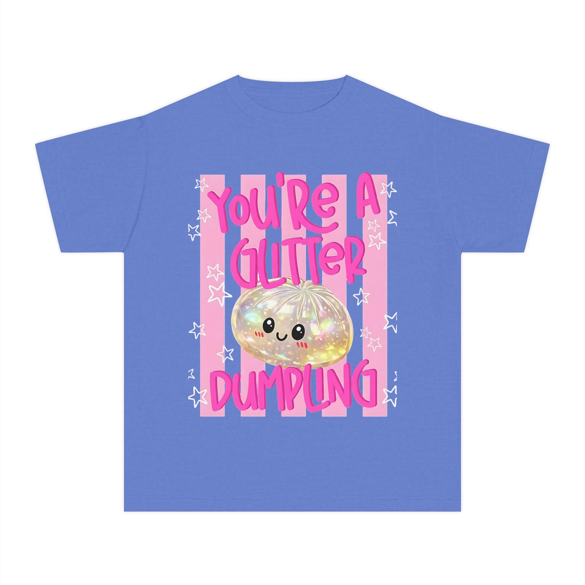 Youth Glitter Dumpling Tee — “You’re a Glitter Dumpling”