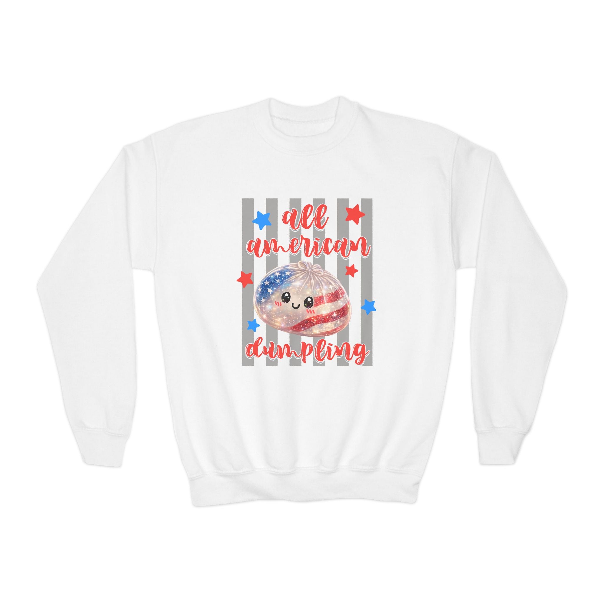 Youth Crewneck  "All American Dumpling"  Sweatshirt