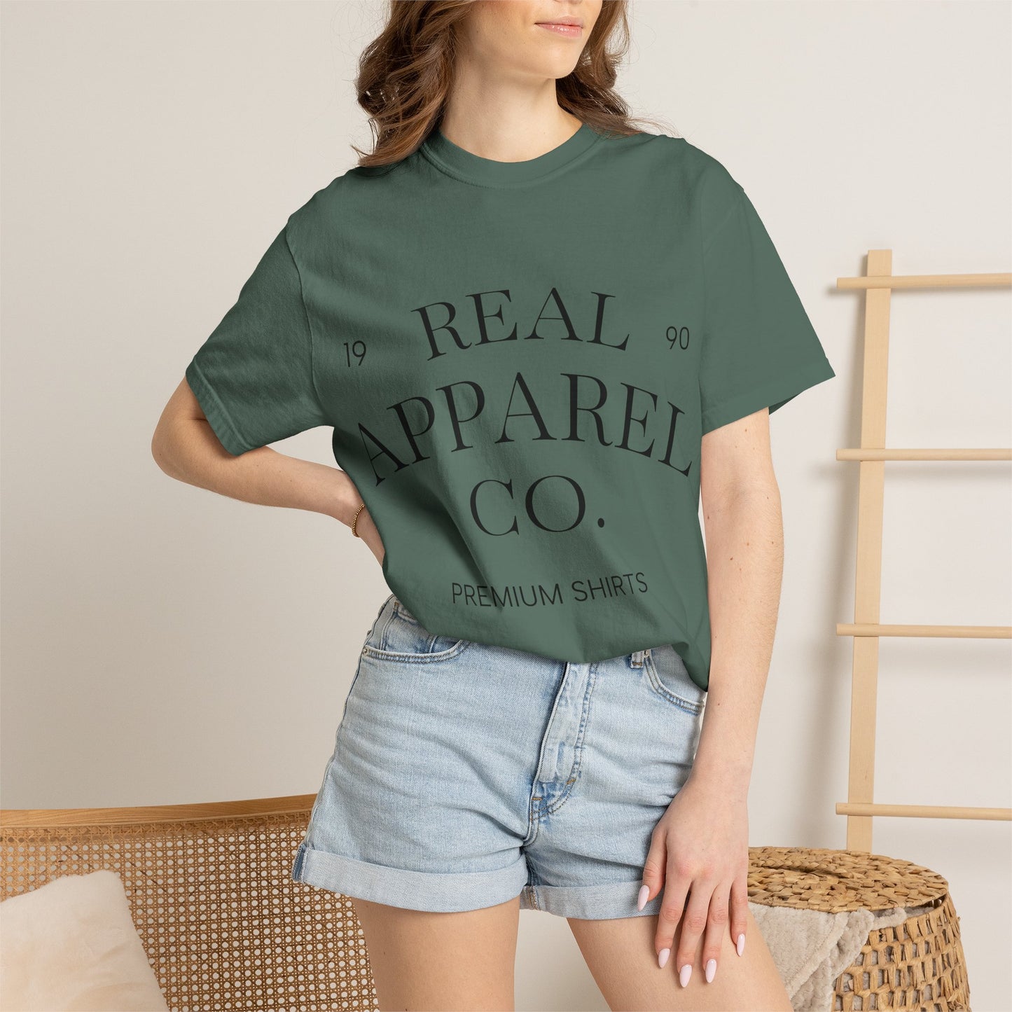 Real Apparel Co. Vintage Logo T-Shirt