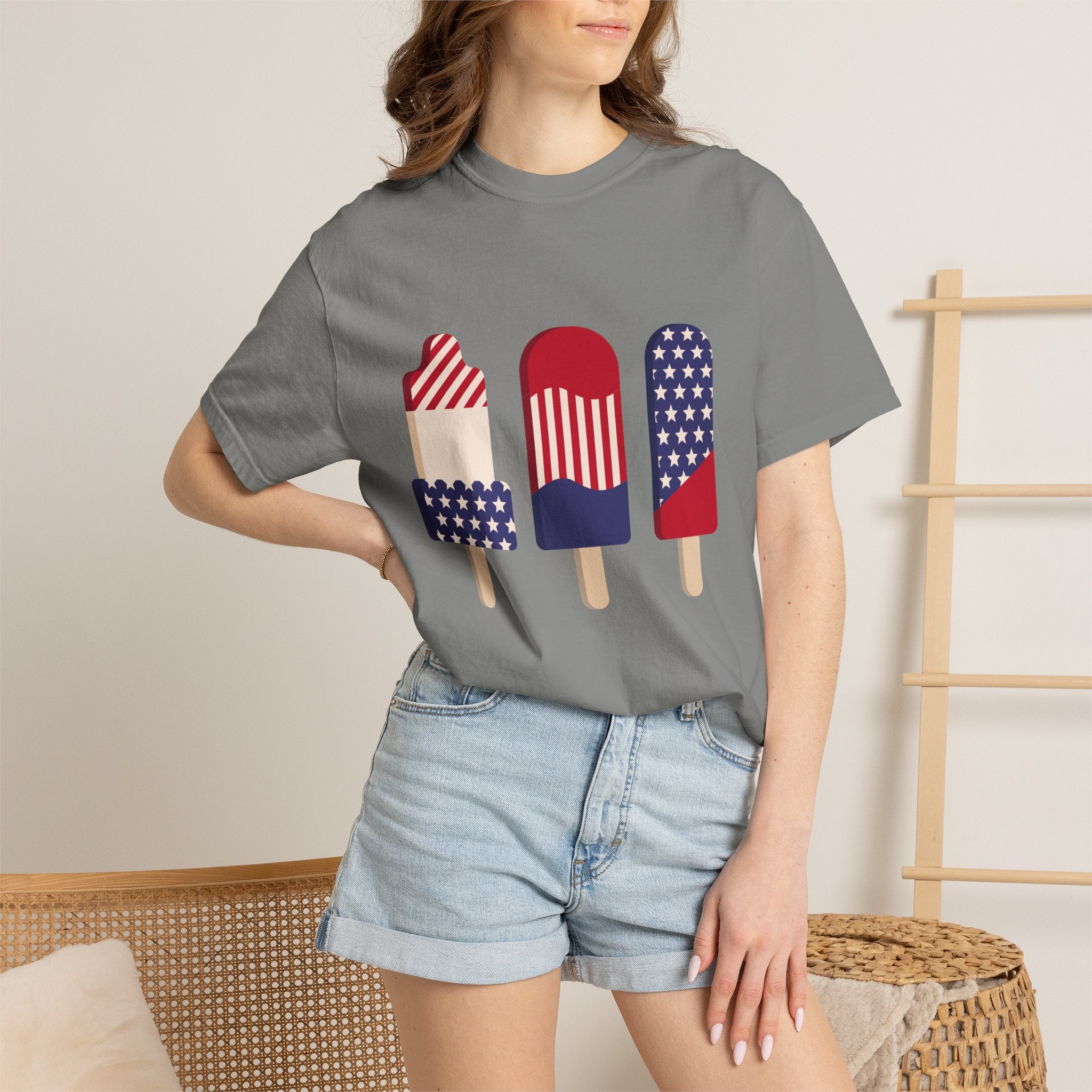 American Flag Popsicle T-Shirt